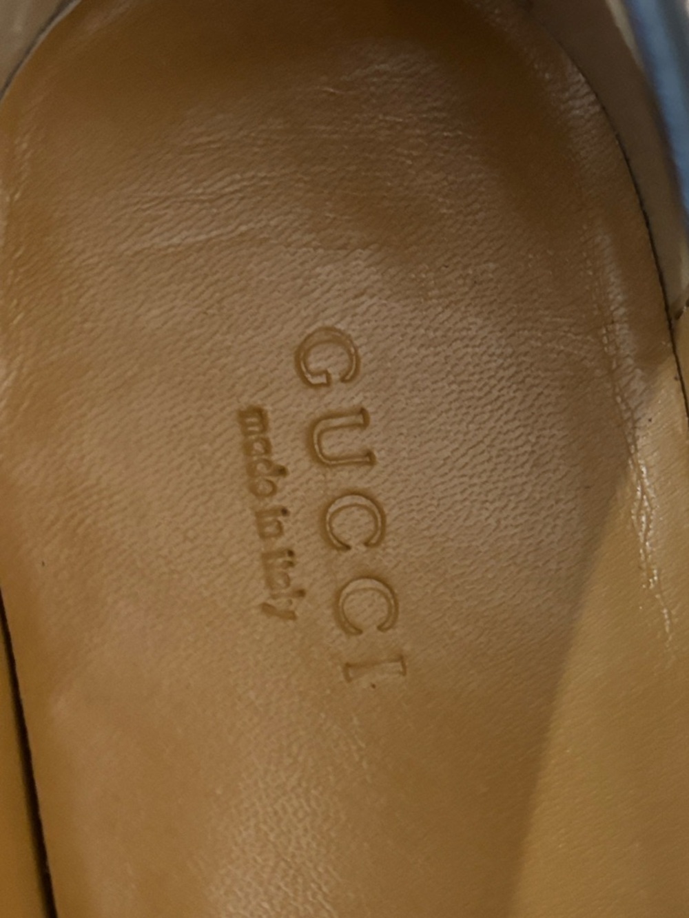 GUCCI NIB Horsebit Leather Loafers in Black Size 39 - Picture 4 of 8